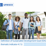 Definition of Sustainable Development Goal (SDG) thematic indicator 4.7.2: Percentage of schools that provided life skills-based HIV and sexuality education within the previous academic year