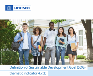 Definition of Sustainable Development Goal (SDG) thematic indicator 4.7.2: Percentage of schools that provided life skills-based HIV and sexuality education within the previous academic year