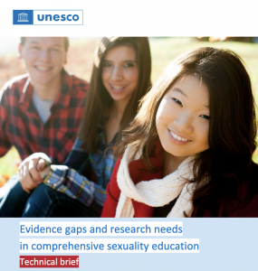Evidence gaps and research needs in comprehensive sexuality education: technical brief