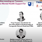 Webinar report: Online mental health counselling for LGBTIQ+