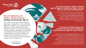 Day 14: The Racial Dimensions of Gender-based Violence.